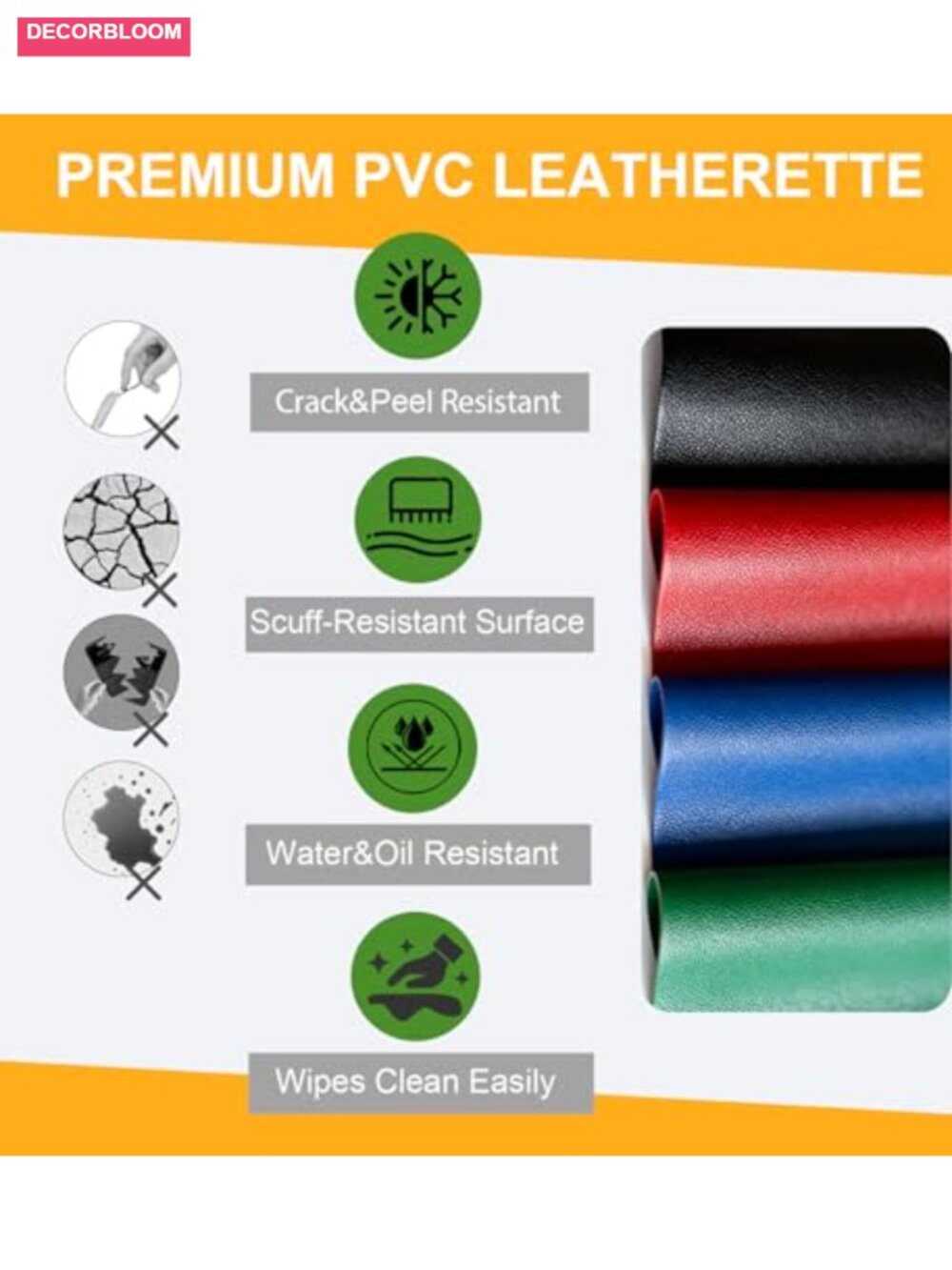 6 Pcs Clear PVC Menu Covers 4 Pages 8 Views Fits 8.5x11 Inserts - Picture 4 of 5
